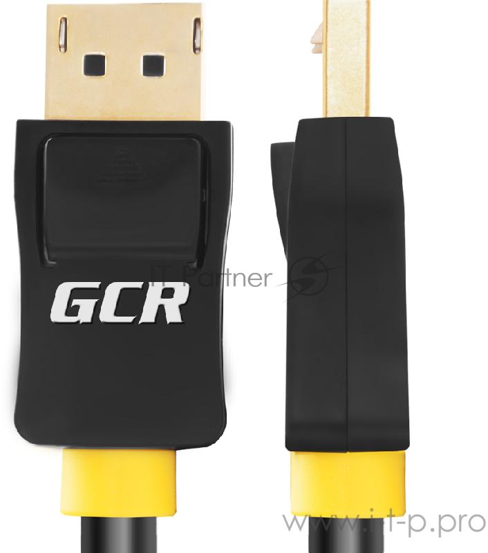 Кабель Greenconnect Кабель 0.5m DisplayPort v1.2, 20M/20M, черный, 28/28 AWG (33-050530)