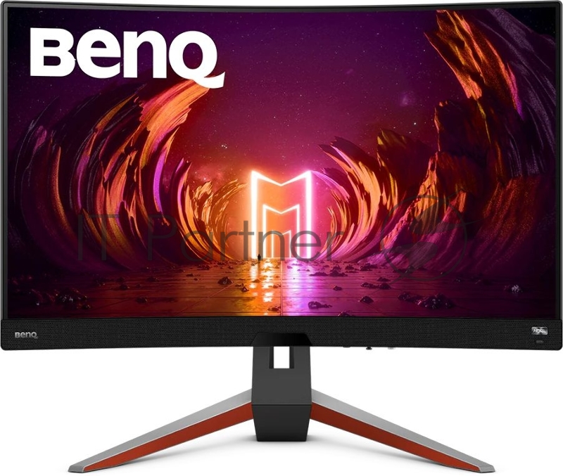 Монитор BENQ 27 EX2710R 2560x1440 165Гц 1000R Curved VA LED backlight 16:9 300(400)cd/m2 1ms(GtG) 90% P3 3000:1 178/178 2*HDMI2.0 DP1.4 1*USB типа-B 2*USB3.0 Speaker 2*5W Tilt Swivel HAS Metallic/Gray