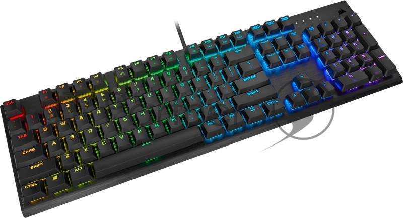 Игровая клавиатура Corsair Gaming™ CORSAIR K60 RGB PRO Low Profile Mechanical Gaming Keyboard, Backlit RGB LED, CHERRY MX Low Profile SPEED, Black