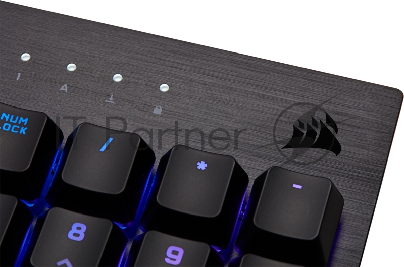 Игровая клавиатура Corsair Gaming™ CORSAIR K60 RGB PRO Low Profile Mechanical Gaming Keyboard, Backlit RGB LED, CHERRY MX Low Profile SPEED, Black