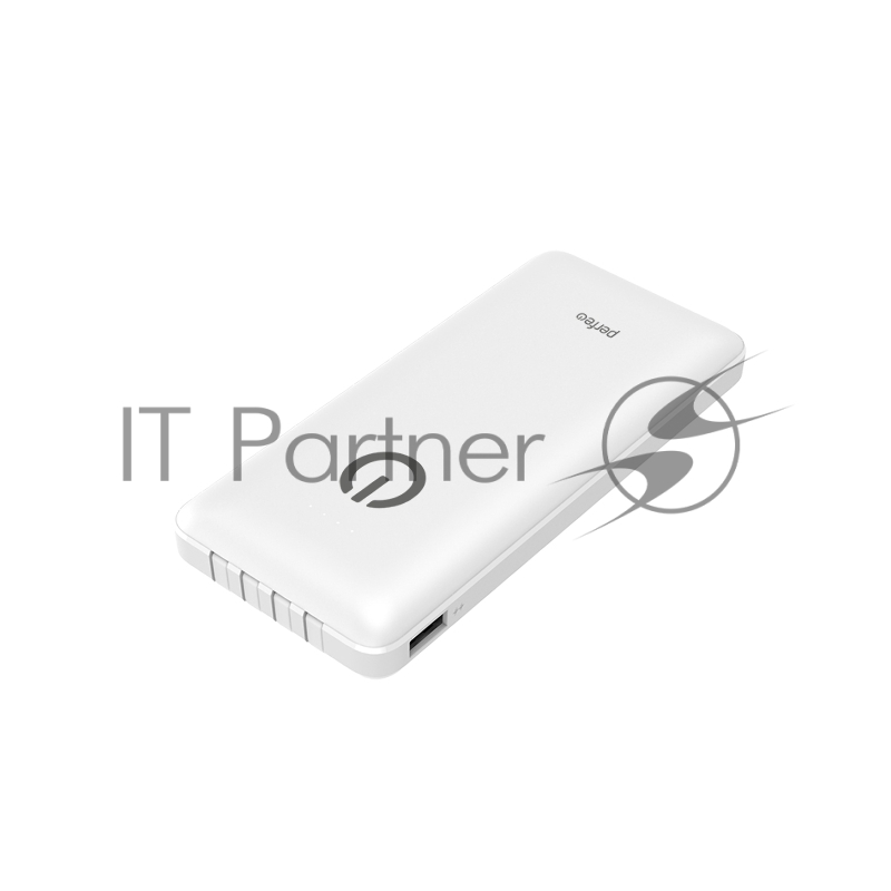 Powerbank Perfeo ABSOLUTE 10000mah In Micro usb,USB /Out USB,Micro usb,Type-C,Lightning, 2.1А/ White (PF_B4879)