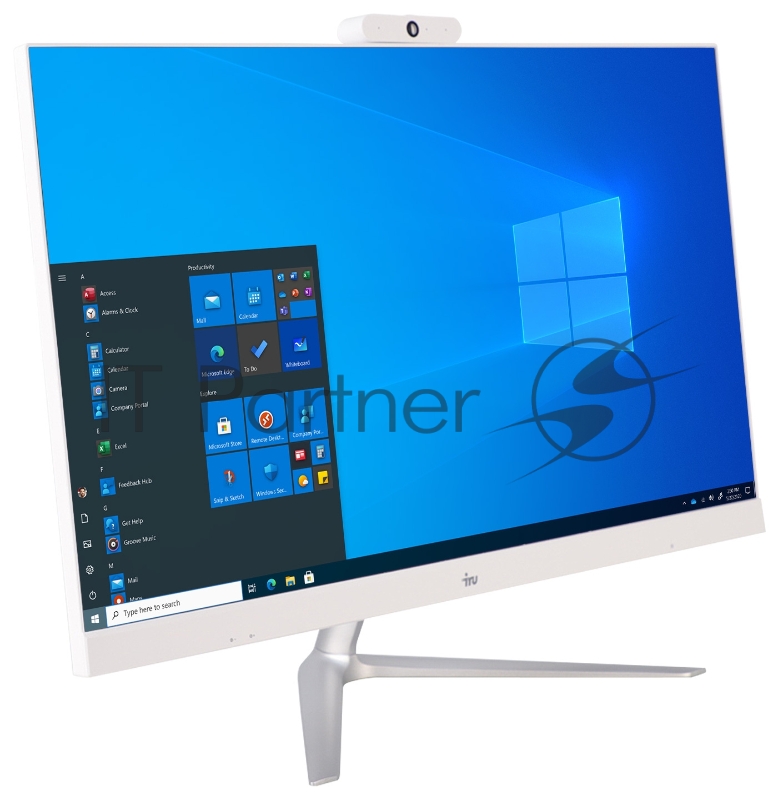 Моноблок IRU Office P2320P 23.8 Full HD Ryzen 5 3400G (3.7)/8Gb/1Tb/SSD240Gb/RX Vega 11/Free DOS/GbitEth/WiFi/BT/120W/Cam/б 1920x1080/(RUS)
