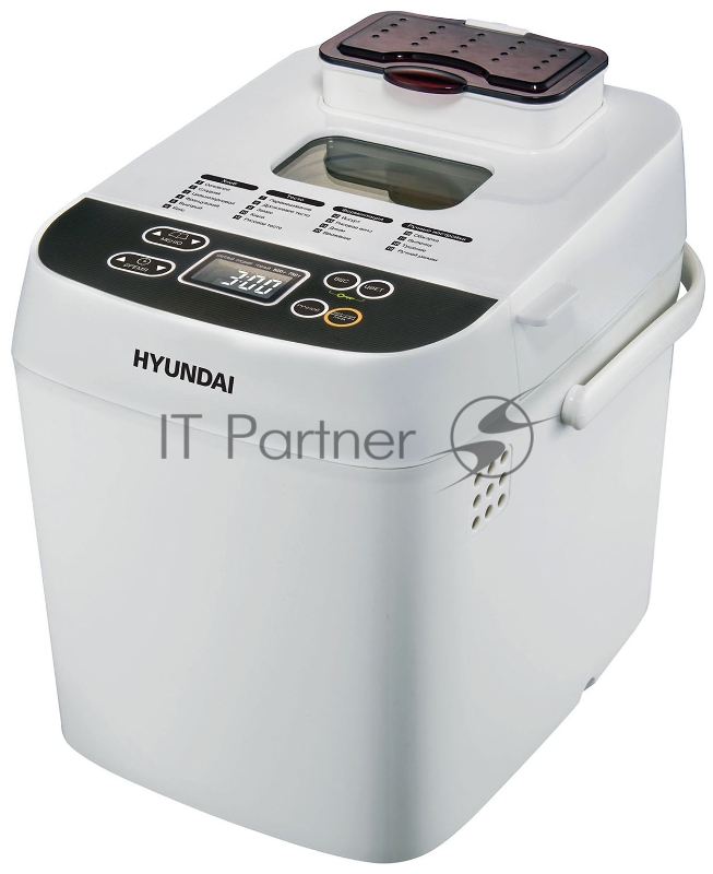 Хлебопечь Hyundai HYBM-3080 500Вт белый/серый