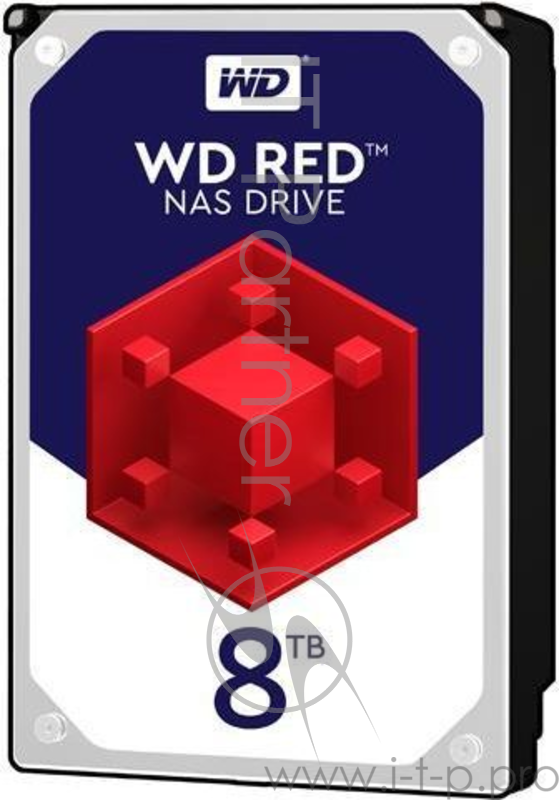 Жесткий диск 8TB WD Red WD80EFAX) {Serial ATA III, 5400- rpm, 256Mb, 3.5
