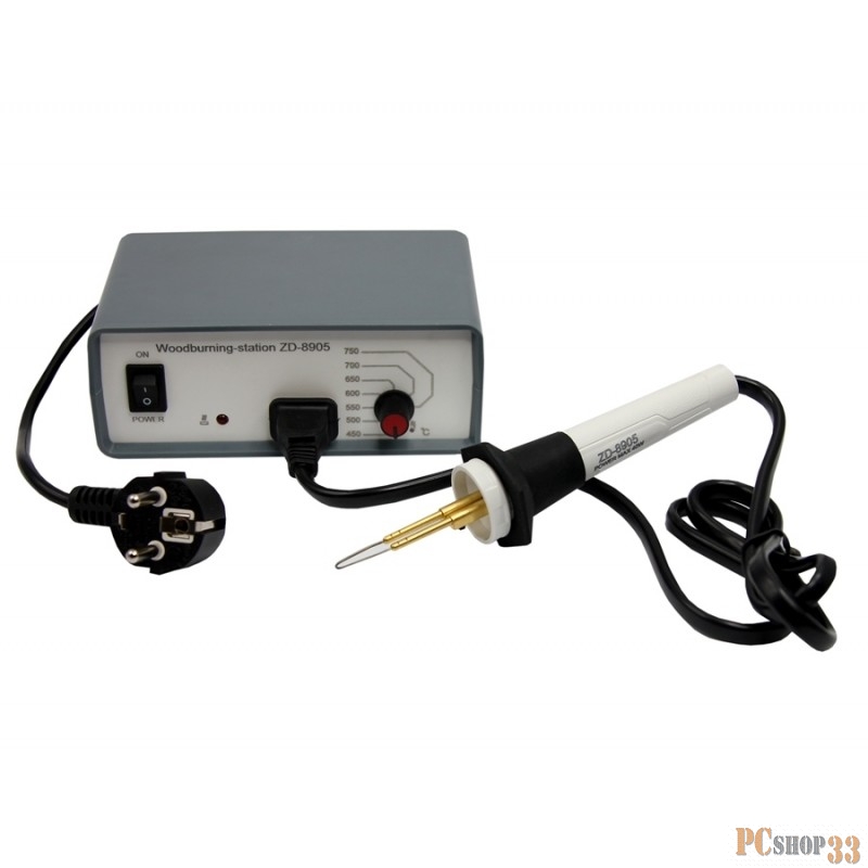 Паяльные лампы (Автомобильные) Rexant 12-0142 Универсальный выжигательный прибор с функцией термоконтроля 220V/40W