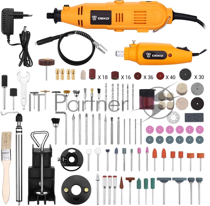 Гравер Deko DKRT200 200Вт насадок:237 кейс