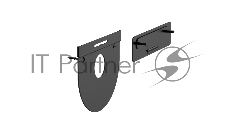 Держатель Logitech Wall Mount for Tap настенное крепление для Logitech Tap: (узел настенного крепления (пластина и зажимная конструкция), магнитный фиксатор кабеля HDMI, монтажные приспособления, документация)