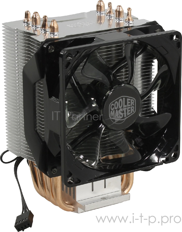 Вентилятор Cooler Master Hyper H411R, RPM, White LED fan, 100W (up to 120W), Full Socket Support (RR-H411-20PW-R1)