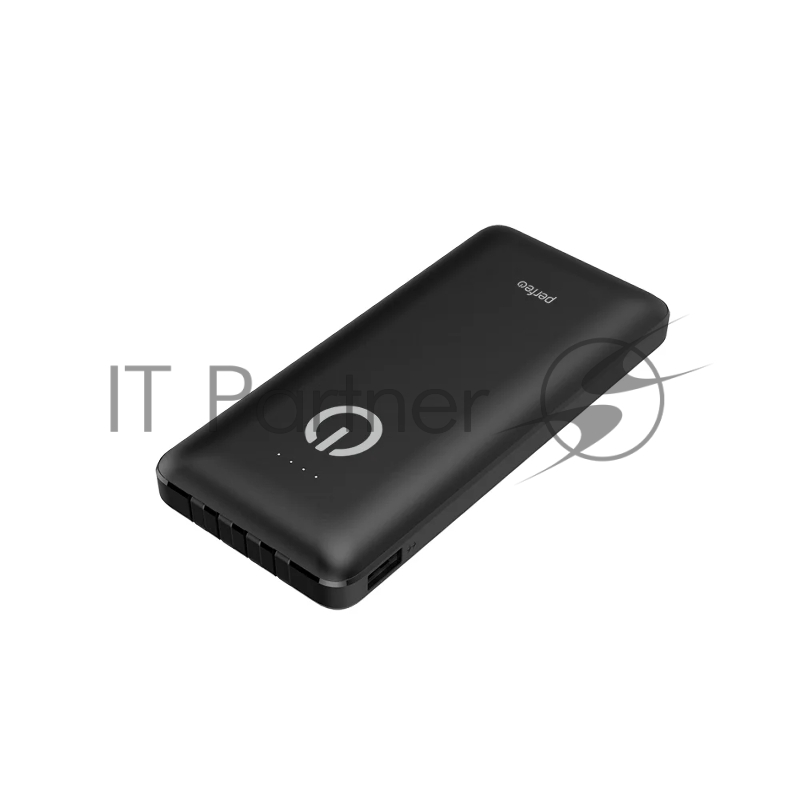 Powerbank Perfeo ABSOLUTE 10000mah In Micro usb,USB /Out USB,Micro usb,Type-C,Lightning, 2.1А/ Black (PF_B4878)