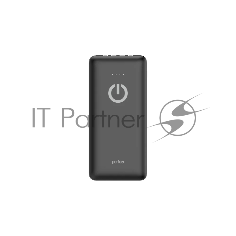 Powerbank Perfeo ABSOLUTE 10000mah In Micro usb,USB /Out USB,Micro usb,Type-C,Lightning, 2.1А/ Black (PF_B4878)