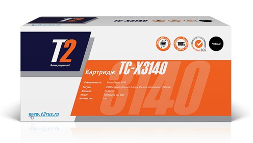 Расходные материалы T2 108R00909 Картридж T2 (TC-X3140) для Xerox Phaser 3140 (2500стр) с чипом