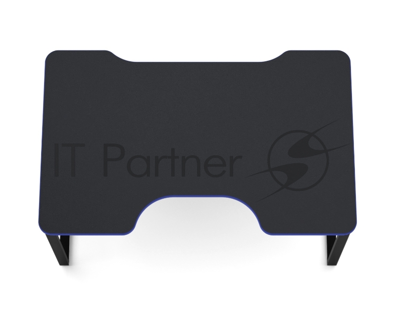 Игровой стол WARP St чёрно-синий (ST1-BL, сталь, ЛДСП, 120 х 73 х 75)