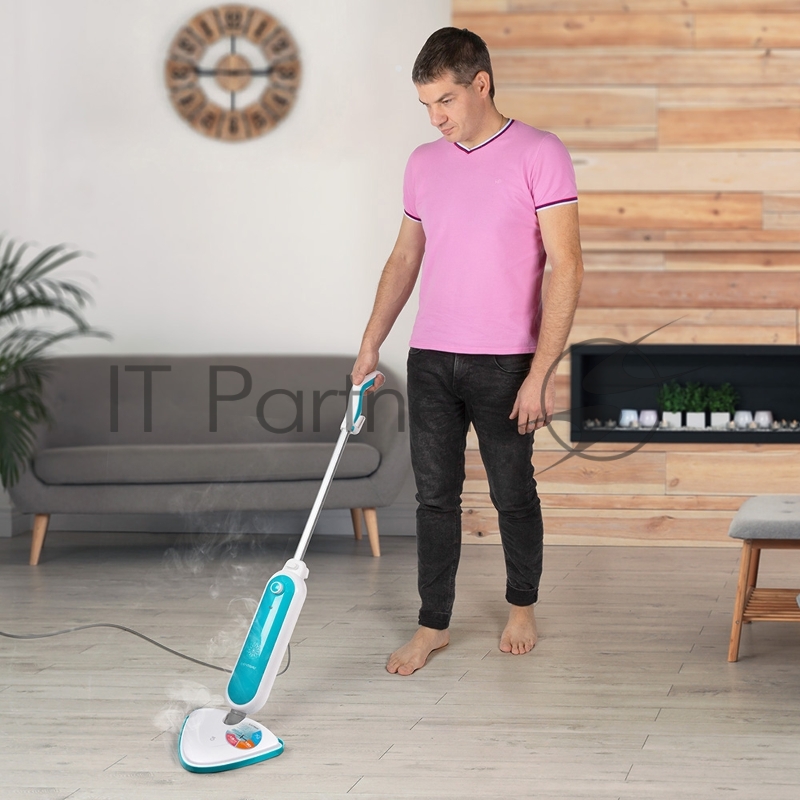 Паровая швабра ENDEVER ODYSSEY Q-610, белый/голубой