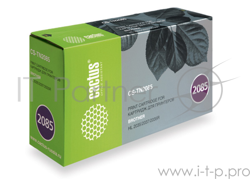 Расходные материалы CACTUS TN-2085 Картридж (CS-TN2085) для Brother HL-2035R, черный, 1500стр