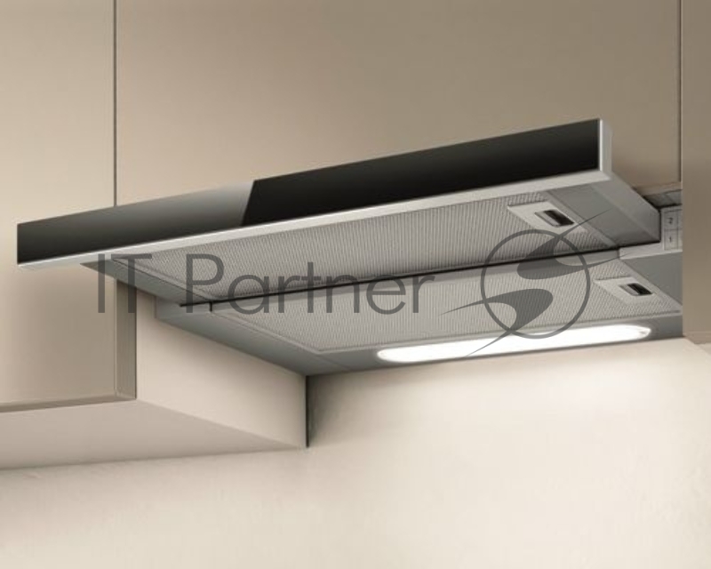 Вытяжка встраиваемая Elica Elite 14 Lux GRVT/A/60 черный управление: кнопочное (1 мотор)