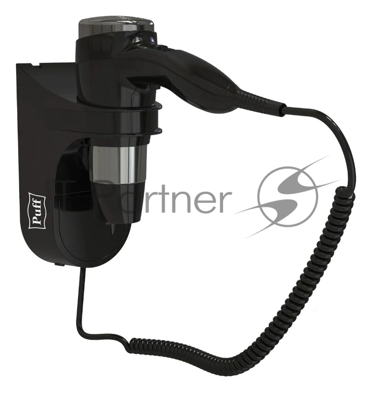 Фен Puff 1600Вl черный