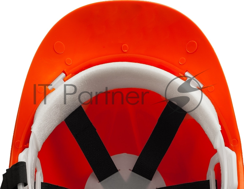 Каски ЗУБР ЭКСПЕРТ 11094-1 Каска защитная { храповый механизм регулировки размера, оранжевая}