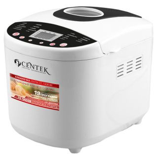 Хлебопечь Centek CT-1406 BLW белый/черный