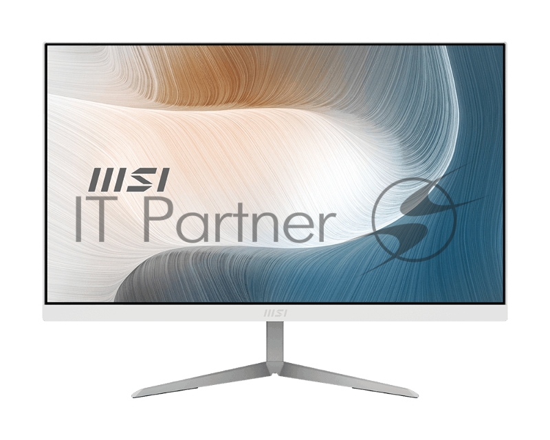 Моноблок MSI Pro AM241 11M-413XRU 23.8 Full HD PG 7505 (2) 4Gb SSD256Gb noOS 2xGbitEth WiFi BT 90W клавиатура мышь белый 1920x1080