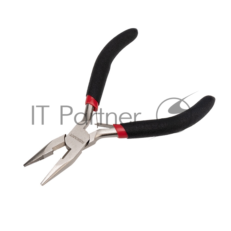 Тонкогубцы REXANT мини 120 мм никелированные, авторазжим, обливные рукоятки