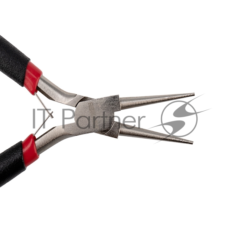 Круглогубцы REXANT Мини 120 мм никелированные, авторазжим, обливные рукоятки