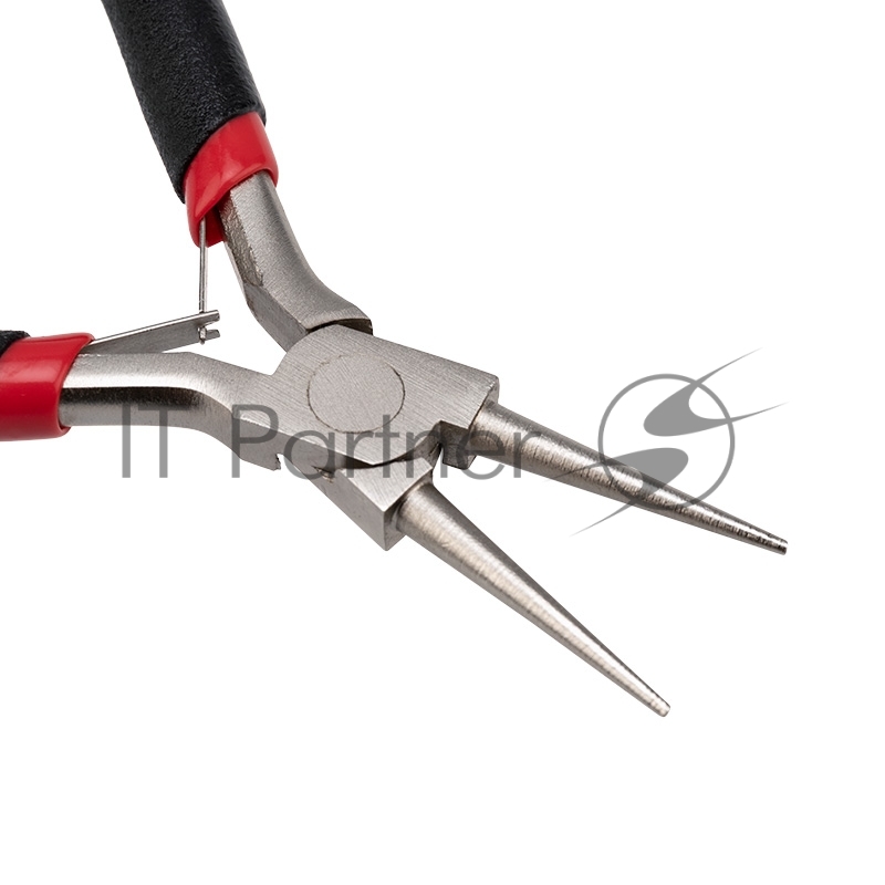 Круглогубцы REXANT Мини 120 мм никелированные, авторазжим, обливные рукоятки