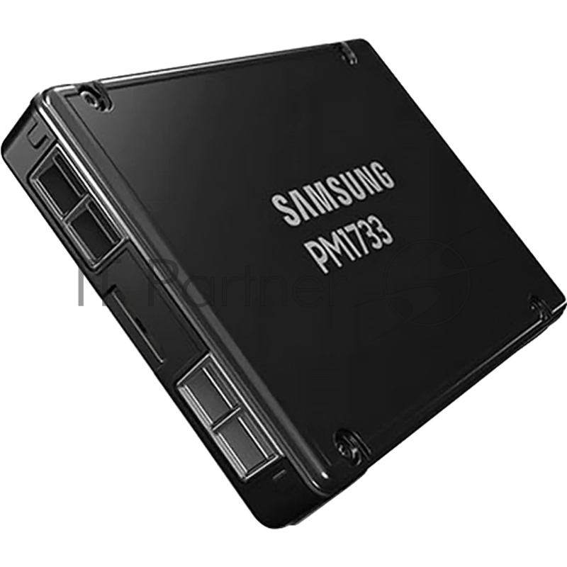 Накопитель Samsung Enterprise SSD, 2.5(SFF), PM1733, 15360GB, NVMe, U.2(SFF-8639), PCIe Gen4 R7000/W3800Mb/s, IOPS(R4K) 1450K/135K, MTBF 2M, 1DWPD, OEM, 5 years