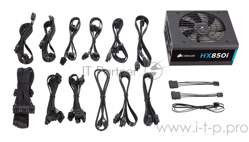 Блок питания Corsair HX850i CP-9020073-EU 850W Full Modular Power Supply, RTL {2}