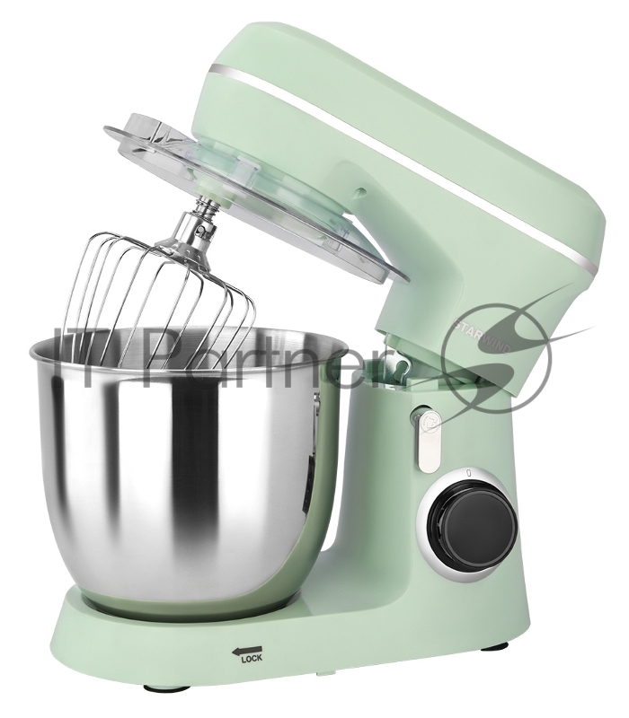 Миксер планетарный Starwind SPM6161 1300Вт мятный