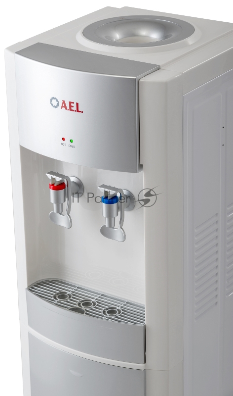 Кулер AEL LD-AEL-28 напольный электронный белый/серебристый