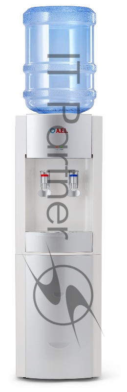 Кулер AEL LD-AEL-28 напольный электронный белый/серебристый