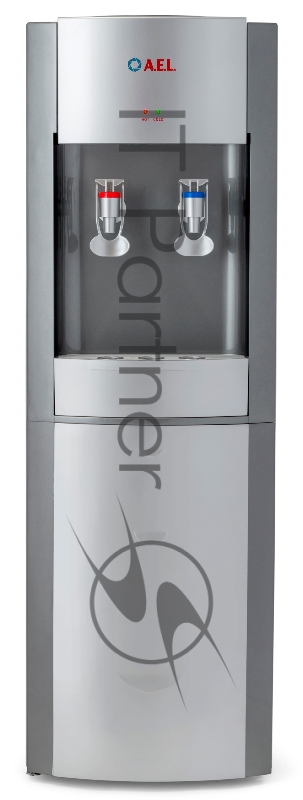 Кулер AEL LD-AEL-28 напольный электронный серебристый/серый