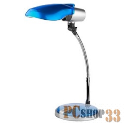 Настольные светильники ЭРА N-301 NE-301-E27-15W-BU Синий {Светильник настольный, цоколь E-27, 15 Вт}