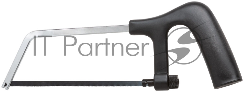 Ножовка FIT IT по металлу Юниор 150 мм, пластиковая черная ручка 40025