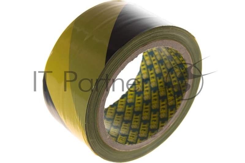 Лента FIT IT сигнальная, черно-желтая , 50*100м 11855