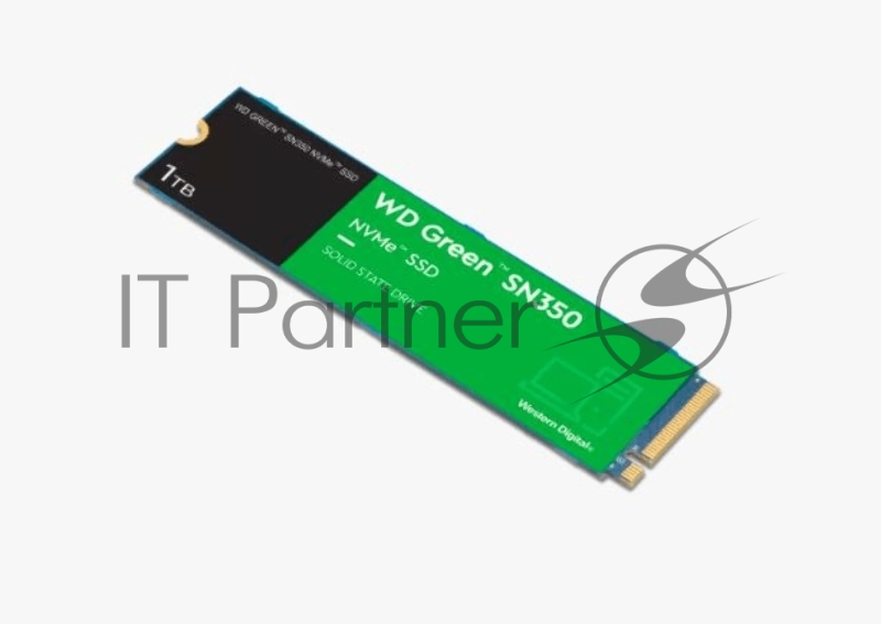 Твердотельный накопитель SSD WD Green SN350 NVMe WDS100T3G0C 1ТБ M2.2280 (QLC)