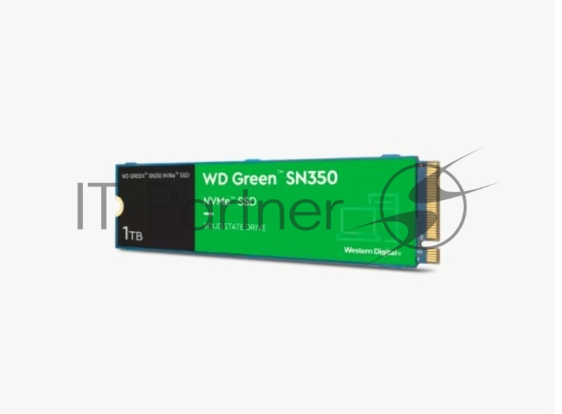 Твердотельный накопитель SSD WD Green SN350 NVMe WDS100T3G0C 1ТБ M2.2280 (QLC)