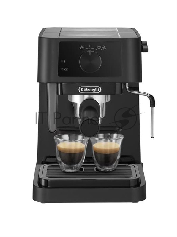 Кофеварка DeLonghi EC230 Black рожковая черная