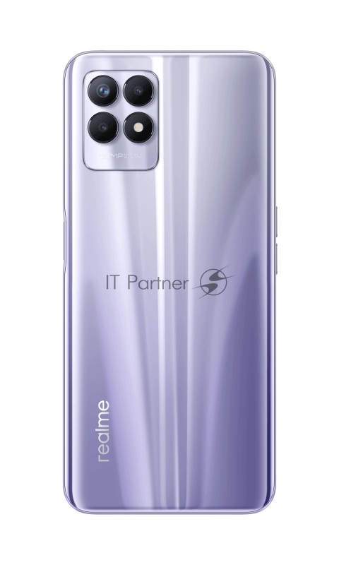 Смартфон REALME RMX3151 (realme 8i) 4+128 ГБ ЦВЕТ: ФИОЛЕТОВЫЙ (STELLAR PURPLE)