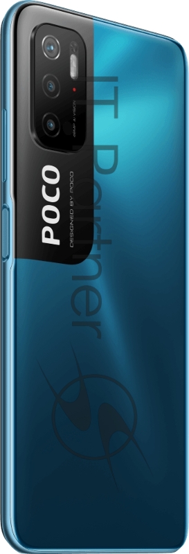 Смартфон Xiaomi POCO M3 Pro Cool Blue (M2103K19PY), 6.5 20:9 1080 x 2400, 2,0 ГГц+2,2 ГГц, 8 Core, 6 GB, 128 GB, 48 МП + 2 МП + 2МП/8Mpix, 2 Sim, 2G, 3G, LTE, 5.2, WiFi 802.11 a/b/g/n/ac, NFC, A-GPS, GALILEO, BEIDOU, GLONASS, GPS, Type-C, 5000 mAh, A