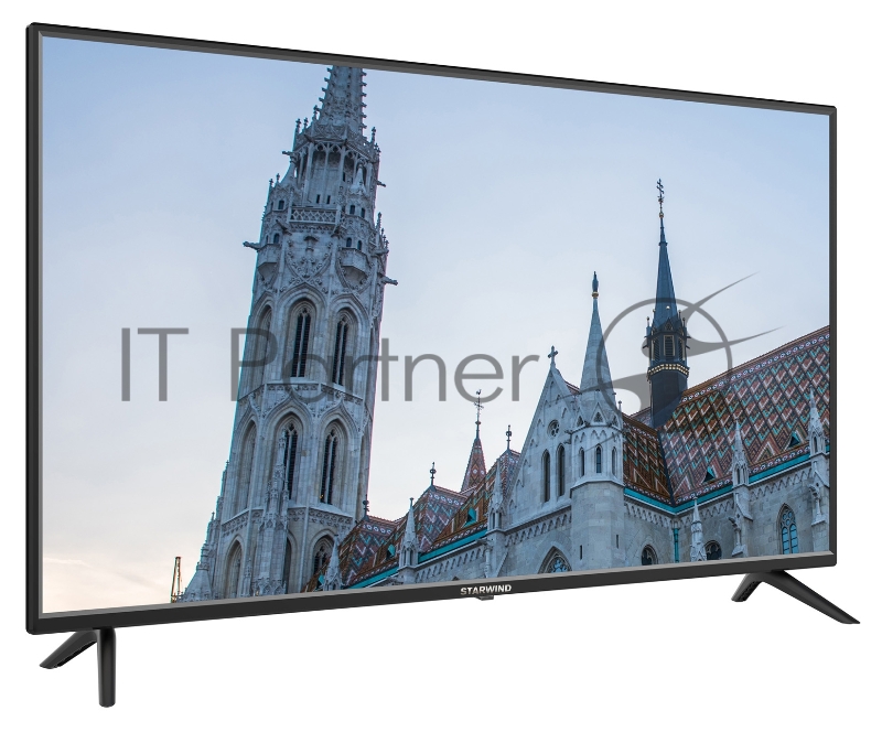 Телевизор LED Starwind 40 SW-LED40SB300 Яндекс.ТВ черный FULL HD 60Hz DVB-T DVB-T2 DVB-C DVB-S DVB-S2 USB WiFi Smart TV (RUS)