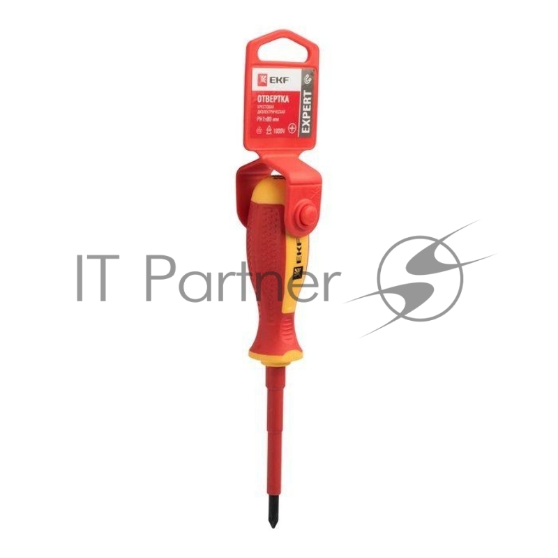 Отвертка PZ1х80мм Expert 1000В PROхima EKF pz-1-80-exp-in