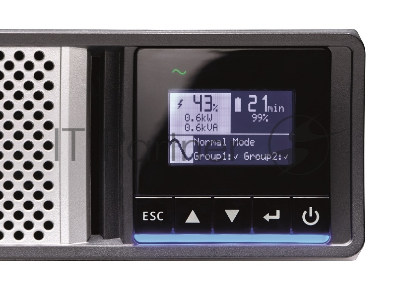 Источник бесперебойного питания Eaton 5PXGen2 1500i RT2U G2 1500Вт 1500ВА черный