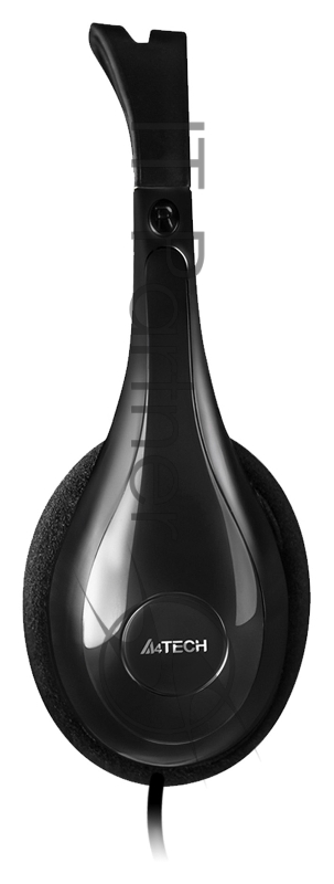 Наушники с микрофоном A4Tech HS-9 черный 1.8м накладные оголовье (HS-9 (BLACK))