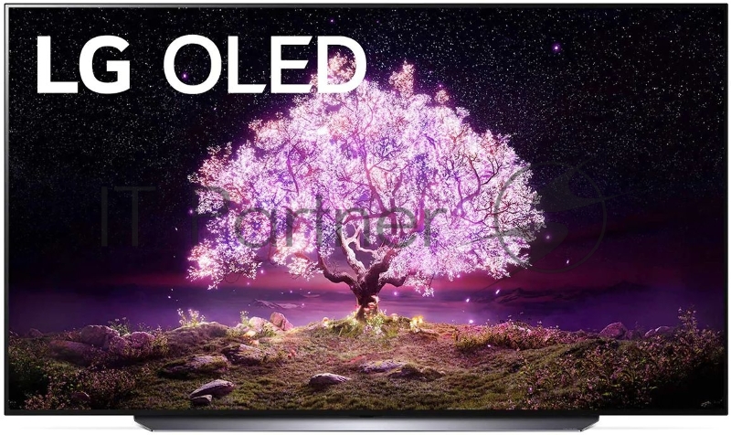 Телевизор OLED LG 82 OLED83C1RLA черный/Ultra HD/50Hz/DVB-T/DVB-T2/DVB-C/DVB TV (RUS)