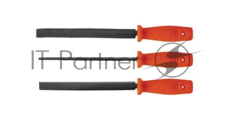 Набор FIT 42755 рашпили 200мм с пластиковой ручкой 3шт.