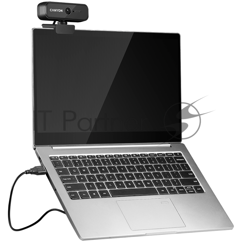 Веб камера CANYON C2N 1080P full HD 2.0Mega fixed focus webcam with USB2.0 connector, 360 degree rotary view scope, built in MIC, Resolution 1920*1080, viewing angle 88°, cable length 1.5m, 90*60*55mm, 0.095kg, Black