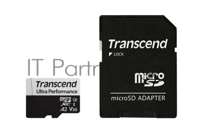 Флеш-накопитель Transcend Карта памяти 128GB UHS-I U3 microSD w/ adapter A2 Ultra Performance R/W:160/125 MB/s