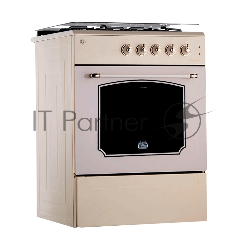 Плита газовая ARTEL, модель Apetito 10-G беж (Expo) КЛАССИК ГП c ГК ДУХ