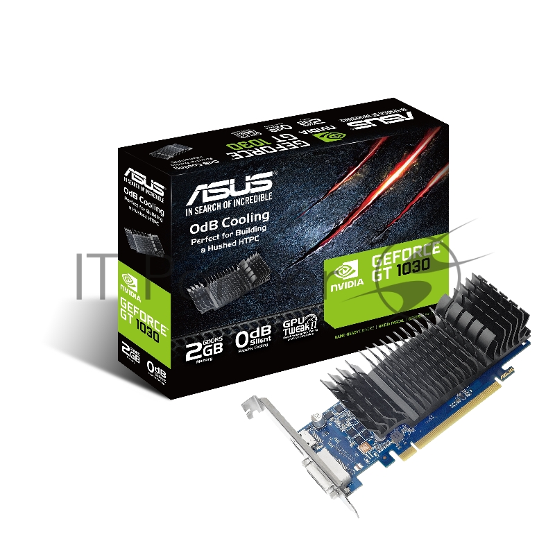 Видеокарта ASUS NVIDIA GT1030-SL-2G-BRK GeForce Gt1030 VGA Retail